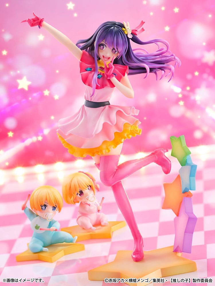 Ai, Aqua, Ruby SHIBUYA SCRAMBLE FIGURE PVC Statue 1/6 25 cm Oshi no Ko Scalefiguren Yokina