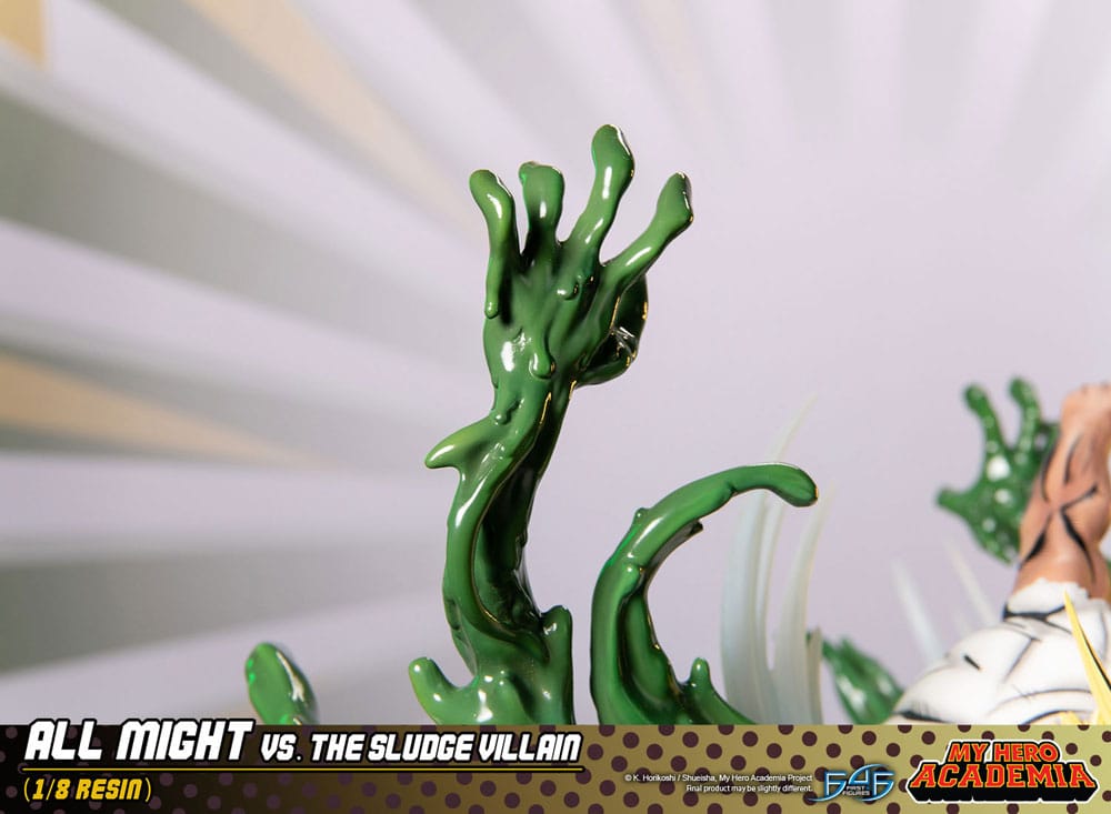 All Might Vs. the Sludge Villain Diorama 30 cm My Hero Academia Prizefiguren Yokina