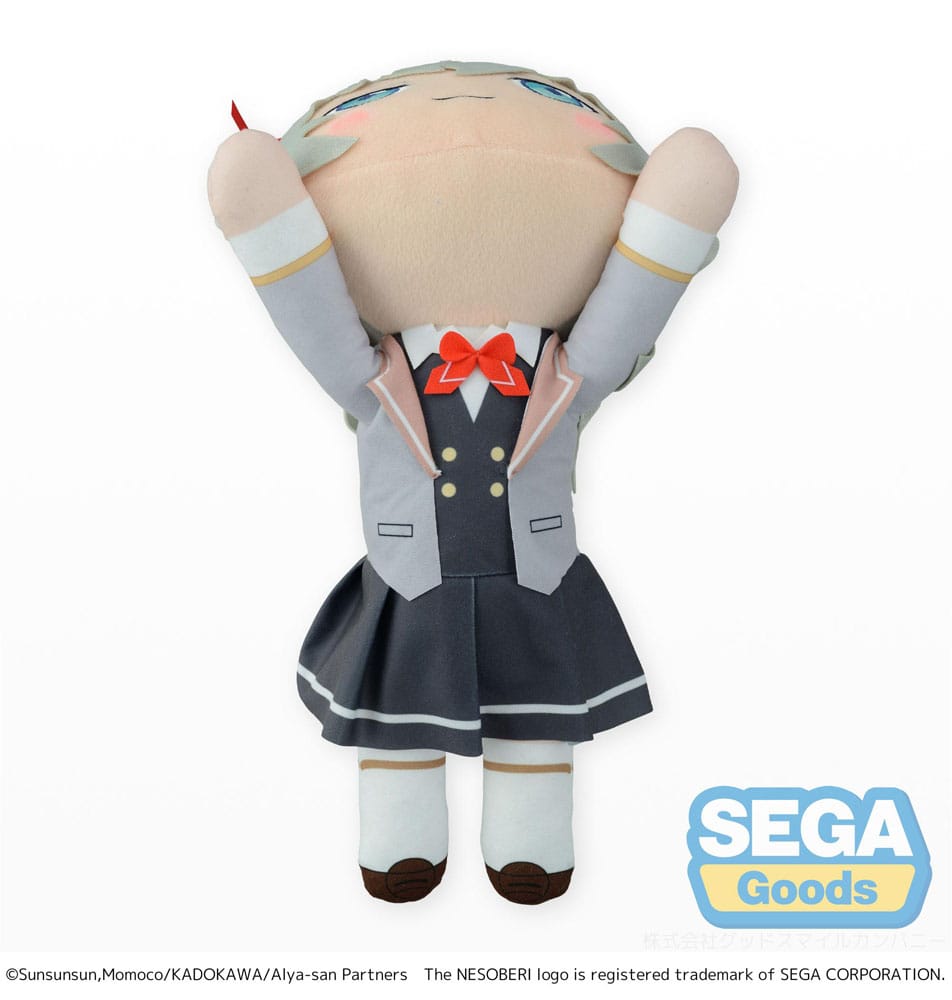 Alya Sometimes Hides Her Feelings in Russian Nesoberi Lay-Down Plüschfigur Alya LL 27 cm Plüschtier Yokina
