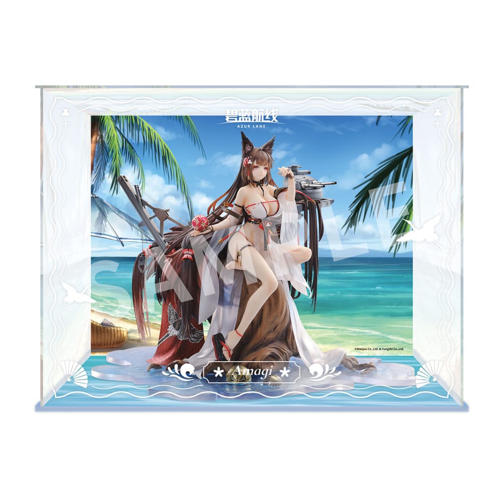 Amagi Wending Waters Serene Lotus Ver. Acrylic Special Edition w/Display PVC Statue 1/7 25 cm Azur Lane Scalefiguren Yokina