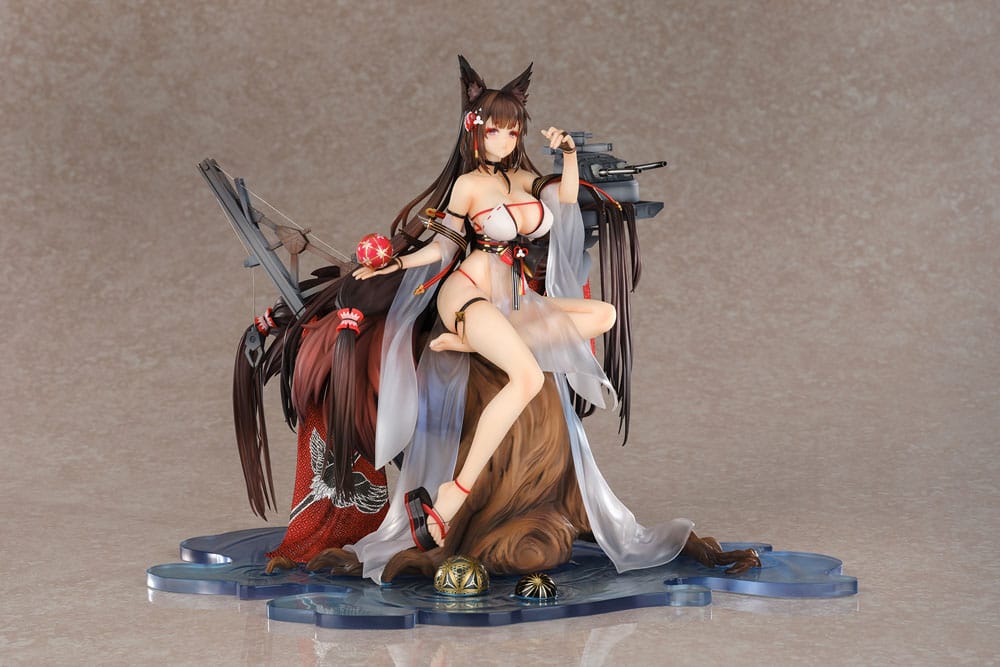 Amagi Wending Waters Serene Lotus Ver. PVC Statue 1/7 25 cm Azur Lane Scalefiguren Yokina