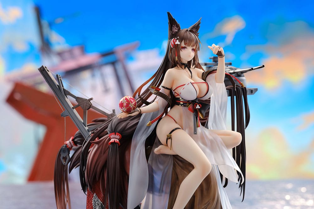 Amagi Wending Waters Serene Lotus Ver. PVC Statue 1/7 25 cm Azur Lane Scalefiguren Yokina