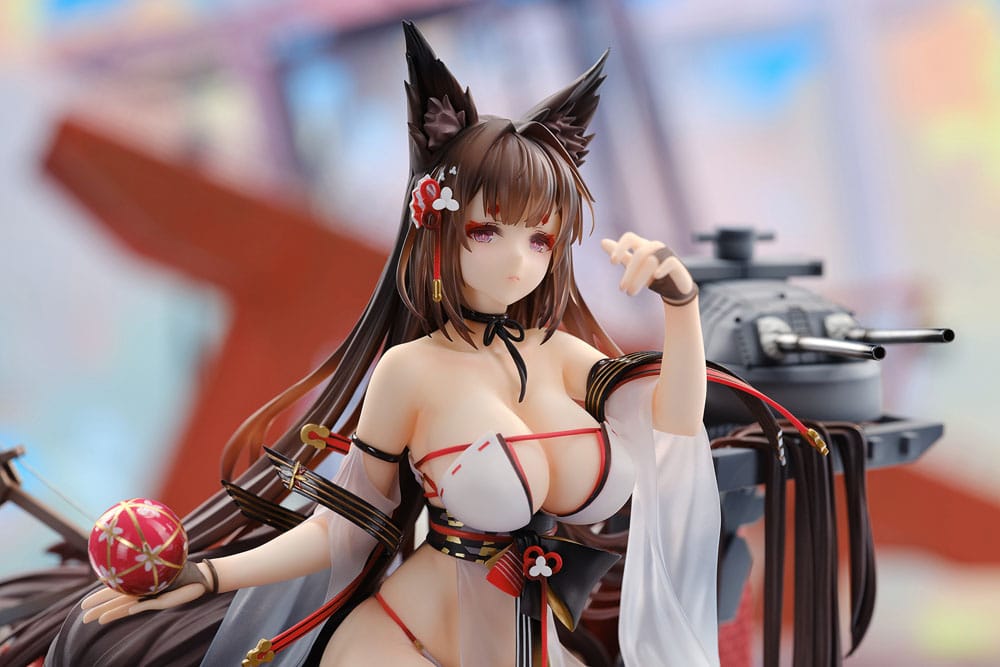 Amagi Wending Waters Serene Lotus Ver. PVC Statue 1/7 25 cm Azur Lane Scalefiguren Yokina