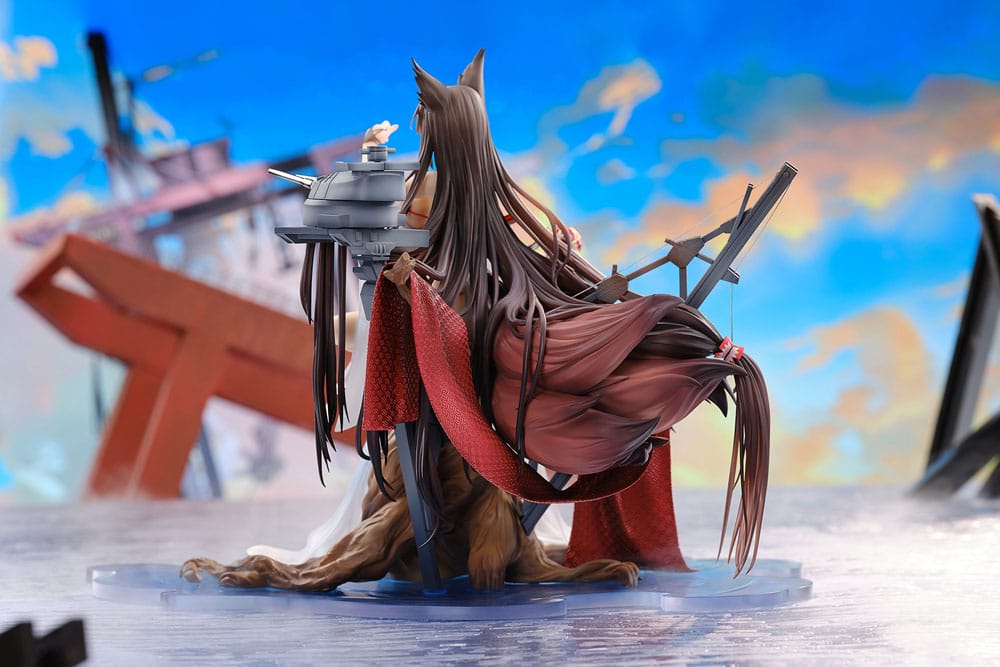 Amagi Wending Waters Serene Lotus Ver. PVC Statue 1/7 25 cm Azur Lane Scalefiguren Yokina