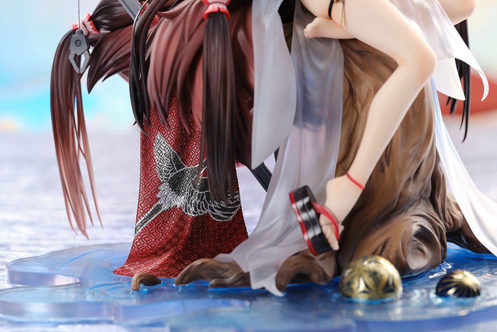Amagi Wending Waters Serene Lotus Ver. PVC Statue 1/7 25 cm Azur Lane Scalefiguren Yokina