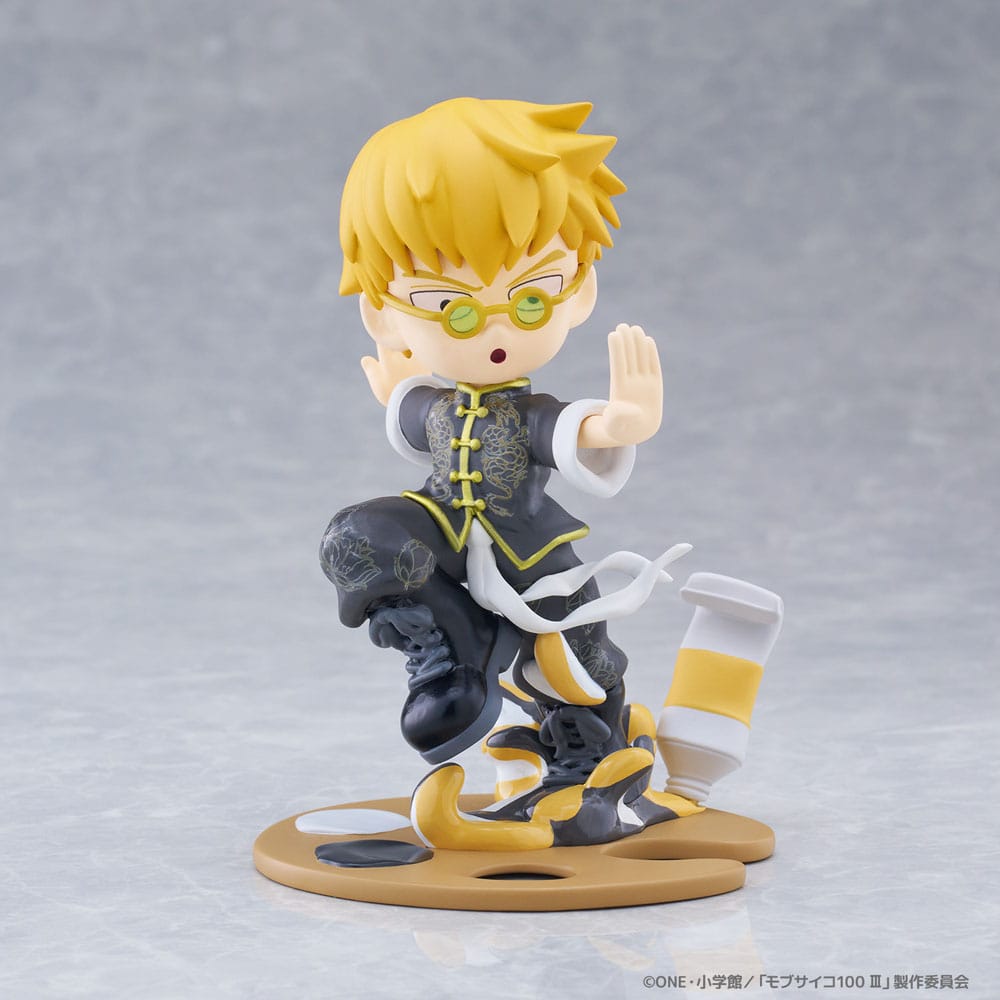 Arataka Reigen PalVerse PVC Statue 9 cm Mob Psycho 100 III Minifiguren Yokina