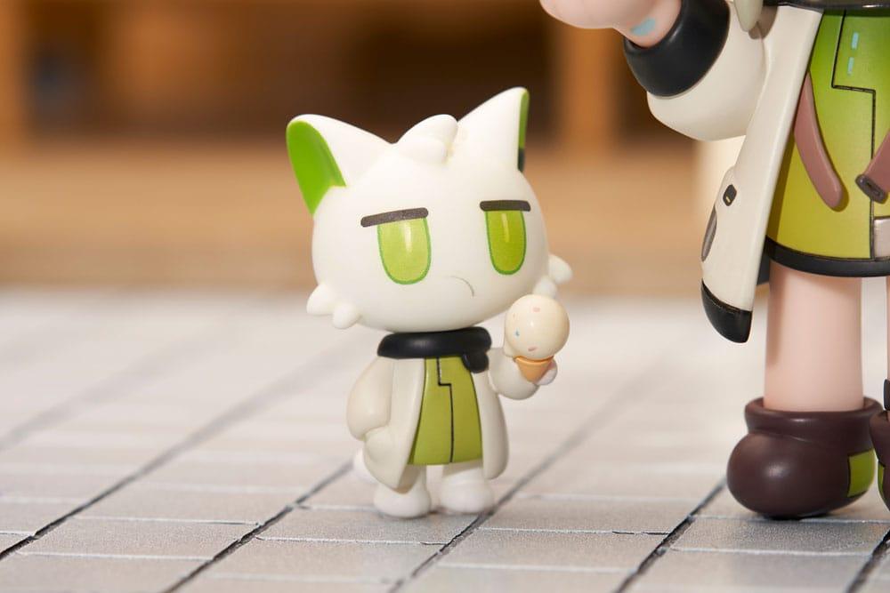 Arknights PVC Statue Dessert Time Series Q-figure Kal'tsit 11 cm Minifiguren Yokina