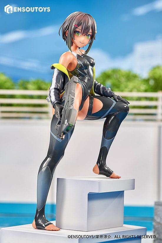 Arms Note Statue 1/7 Swim Team Bucho-chan 22 cm Scalefiguren Yokina