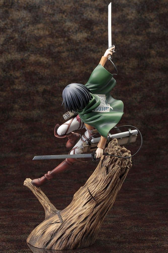 Attack on Titan ARTFXJ Statue 1/8 Mikasa Ackerman Renewal Package Ver. 35 cm Scalefiguren Yokina