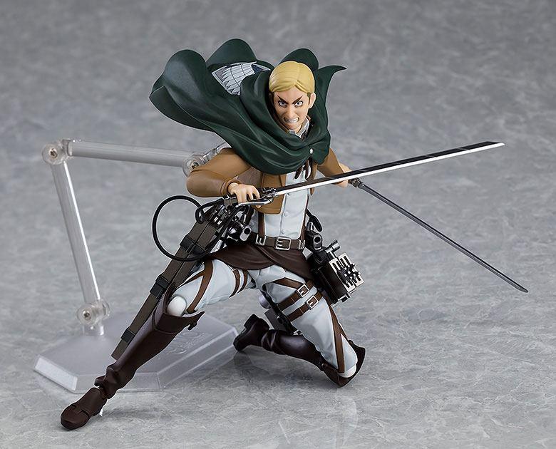 Attack on Titan Figma Actionfigur Erwin Smith 15 cm Figmas Yokina