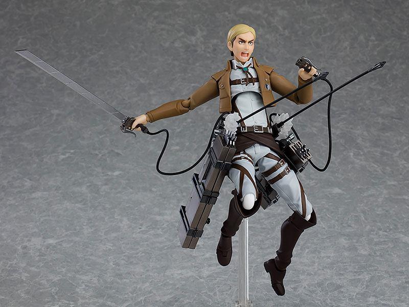 Attack on Titan Figma Actionfigur Erwin Smith 15 cm Figmas Yokina