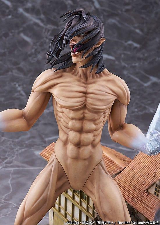 Attack on Titan PVC Statue Eren Jaeger: Attack Titan Ver. -Judgment- 25 cm Scalefiguren Yokina