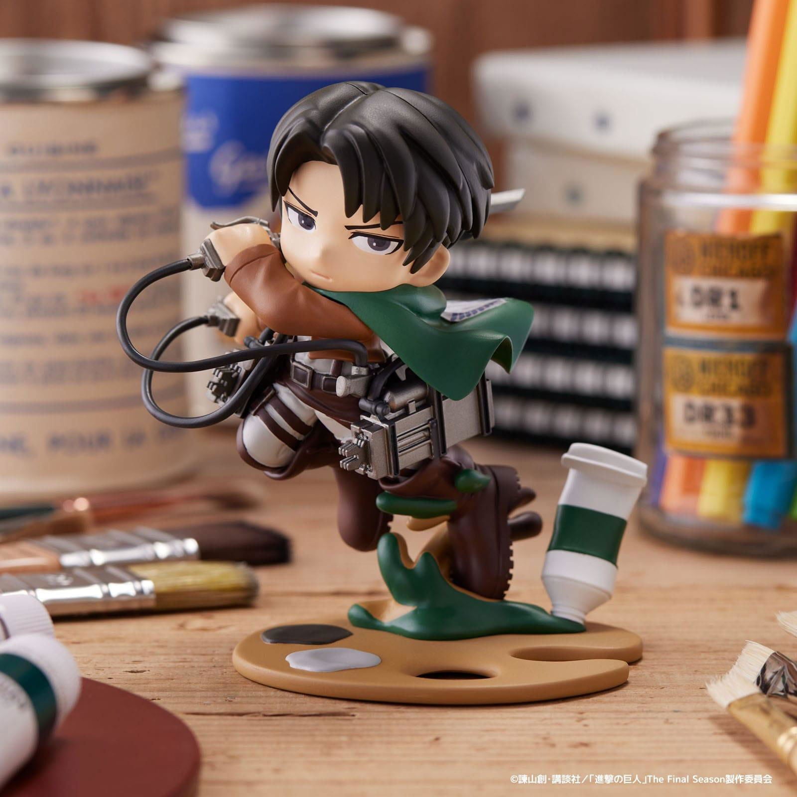Attack on Titan PalVerse PVC Statue Levi 11 cm Minifiguren Yokina