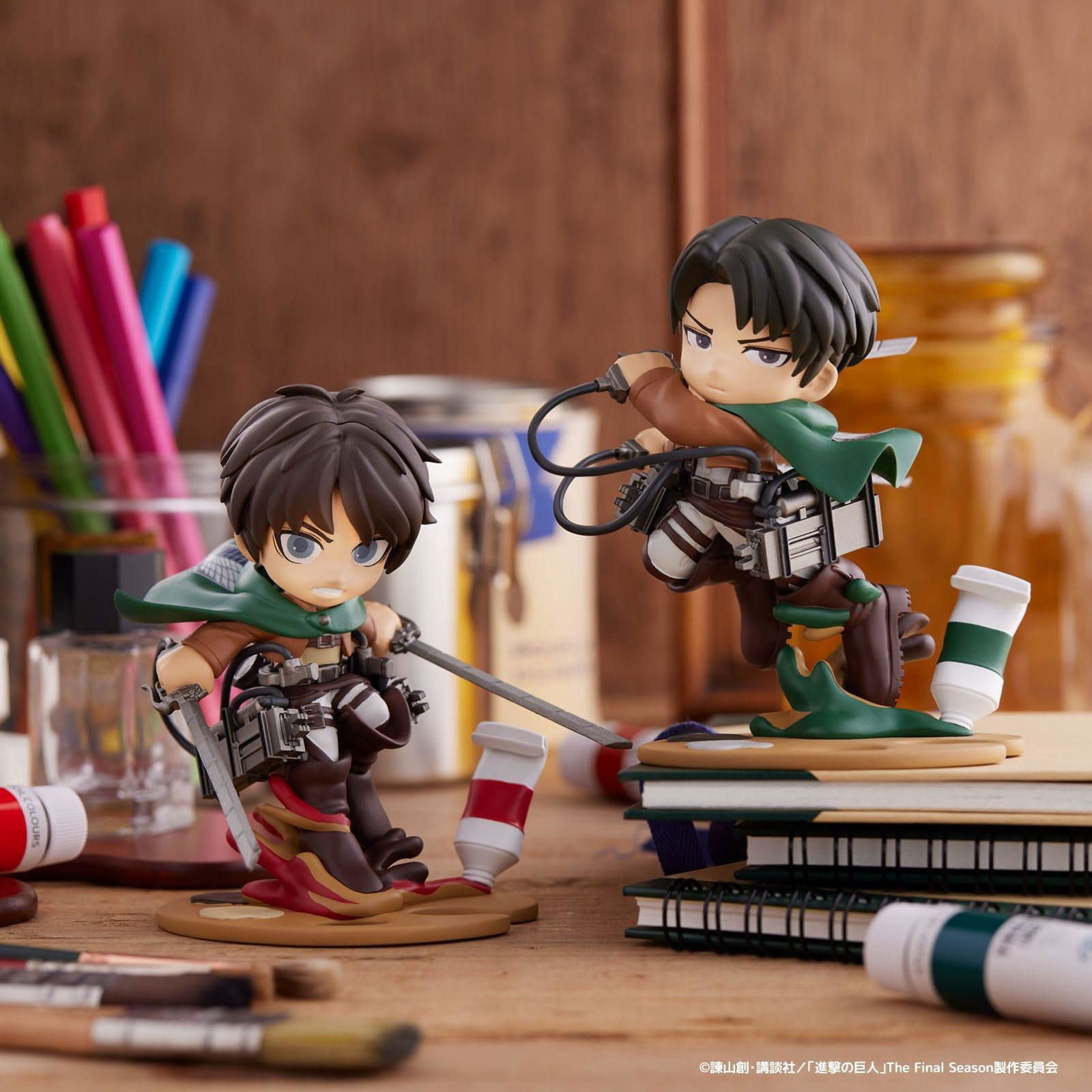 Attack on Titan PalVerse PVC Statue Levi 11 cm Minifiguren Yokina
