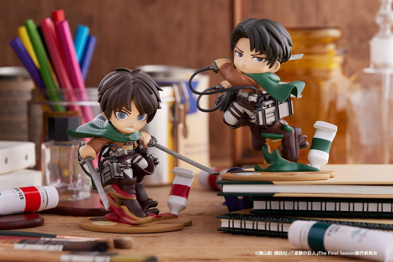 Attack on Titan PalVerse PVC Statue Levi 11 cm Minifiguren Yokina