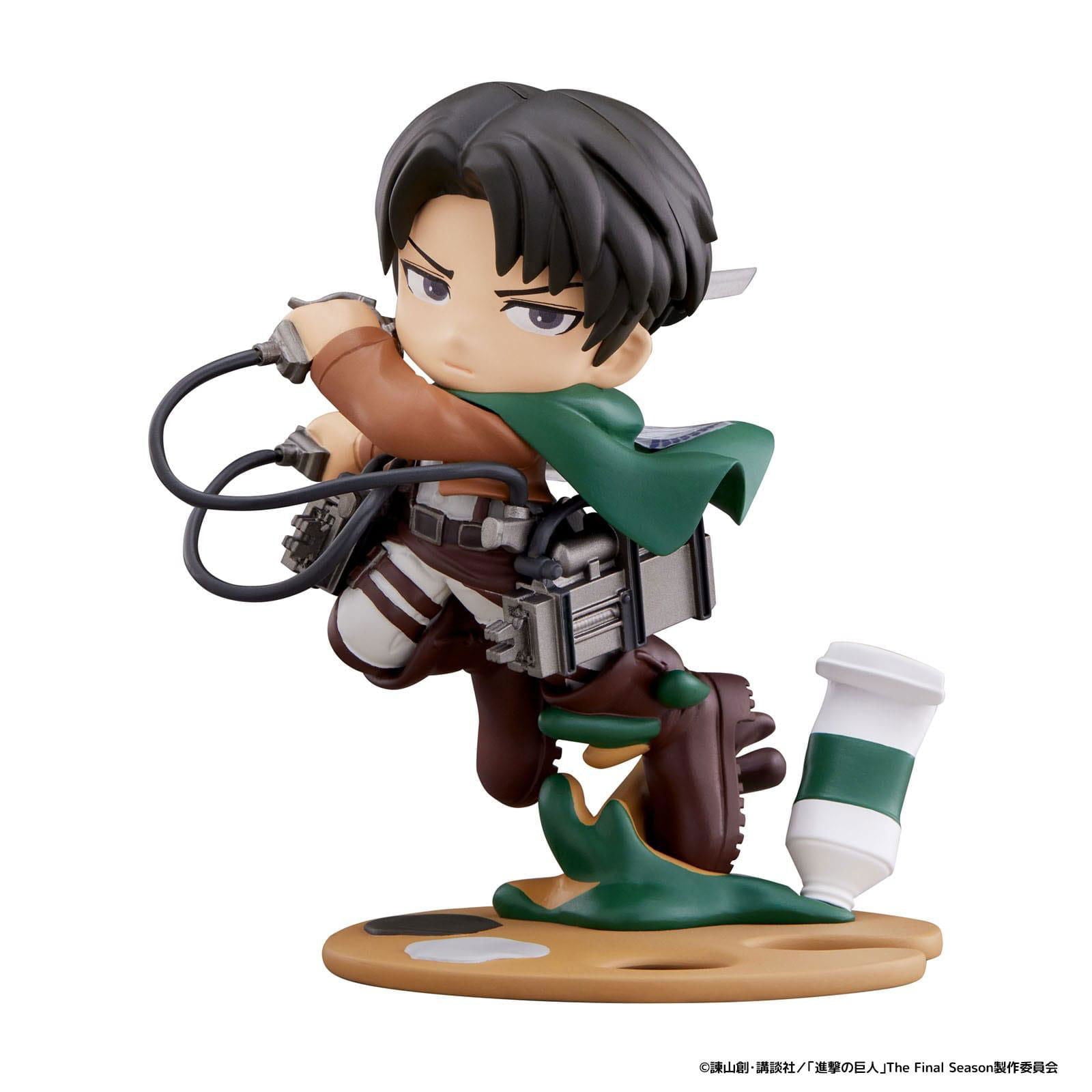 Attack on Titan PalVerse PVC Statue Levi 11 cm Minifiguren Yokina