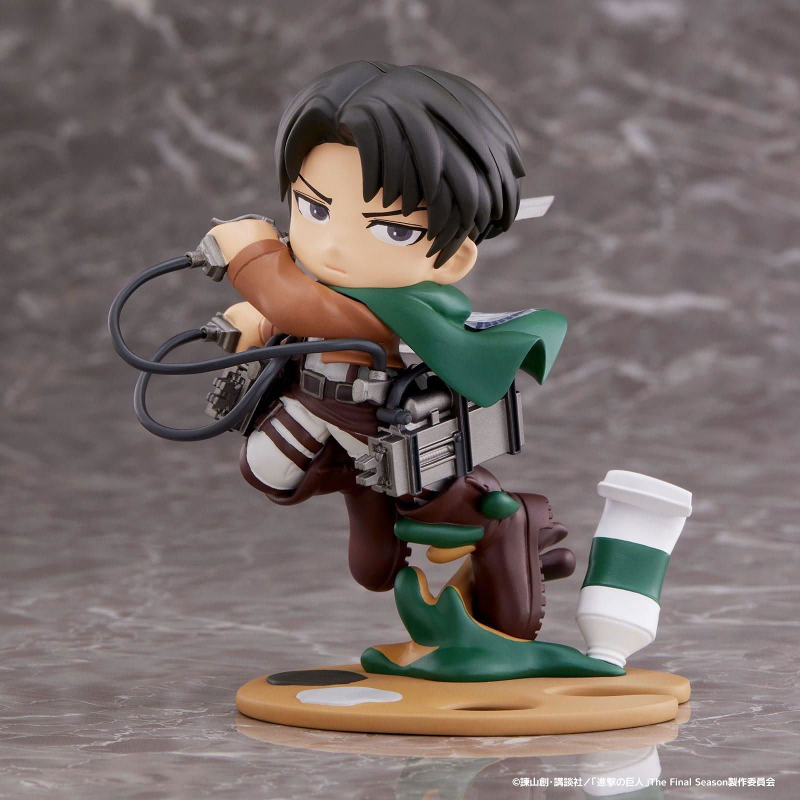 Attack on Titan PalVerse PVC Statue Levi 11 cm Minifiguren Yokina