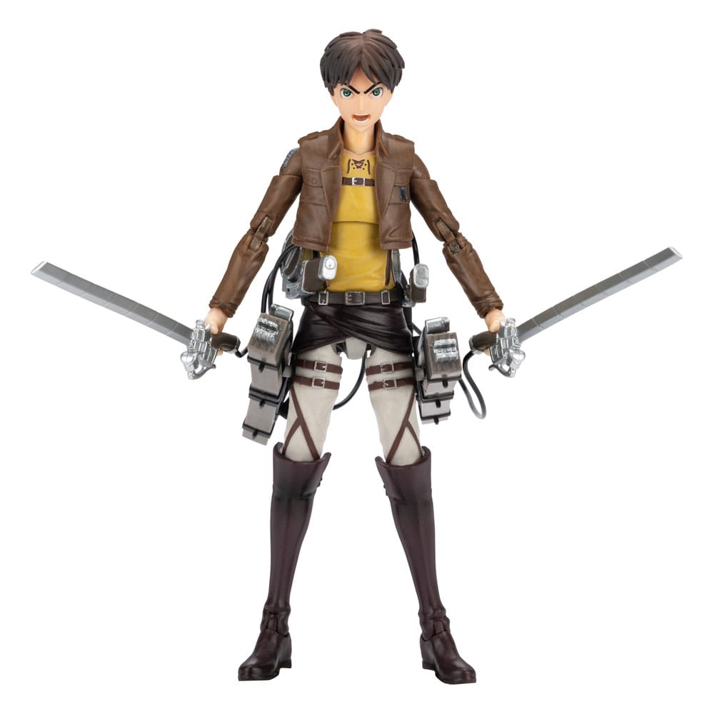 Attack on Titan Total Anime Actionfigur Eren Jaeger 17 cm Figmas Yokina