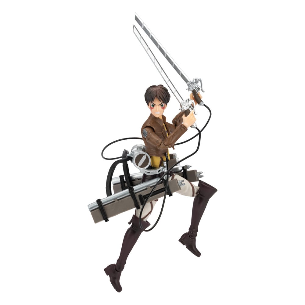 Attack on Titan Total Anime Actionfigur Eren Jaeger 17 cm Figmas Yokina