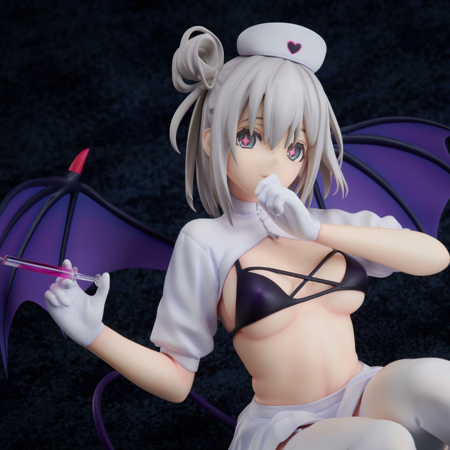 Azur Lane PVC Statue 1/4 Manchester: Midnight Devil in White 40 cm Prizefiguren Yokina