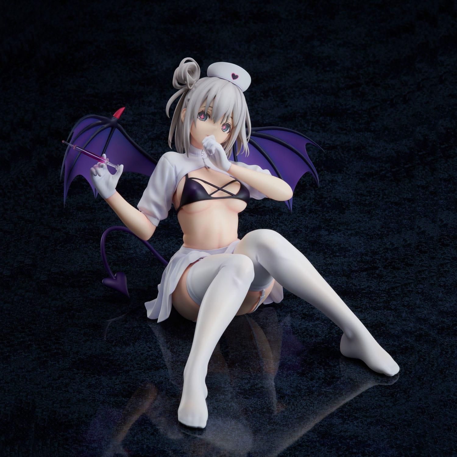 Azur Lane PVC Statue 1/4 Manchester: Midnight Devil in White 40 cm Prizefiguren Yokina
