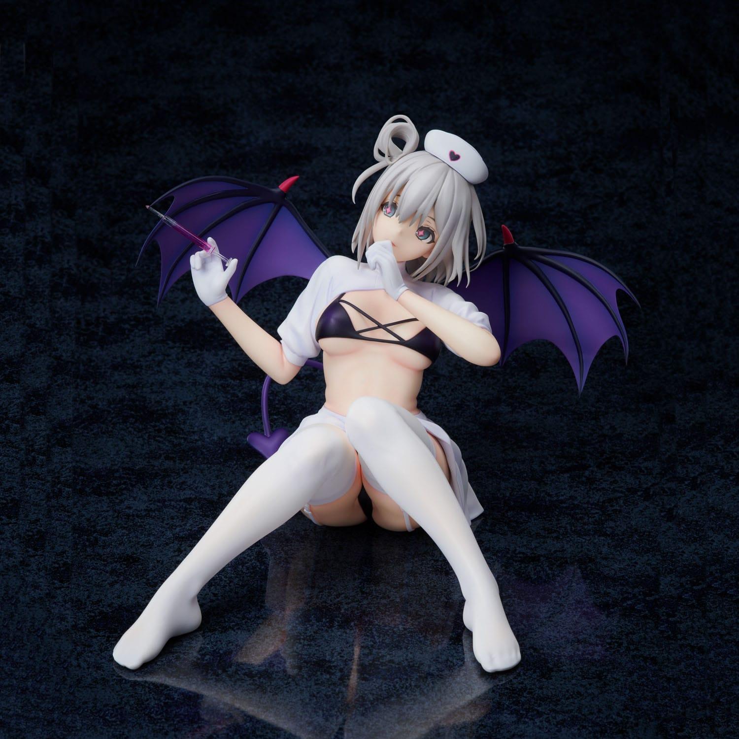 Azur Lane PVC Statue 1/4 Manchester: Midnight Devil in White 40 cm Prizefiguren Yokina