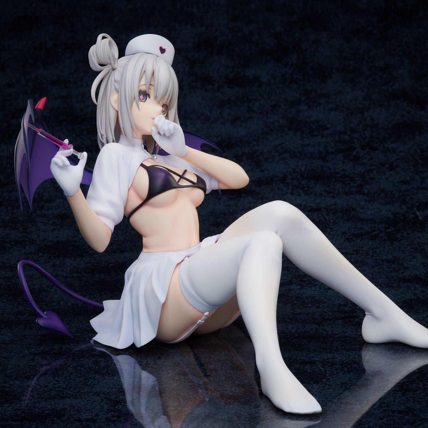 Azur Lane PVC Statue 1/4 Manchester: Midnight Devil in White 40 cm Prizefiguren Yokina