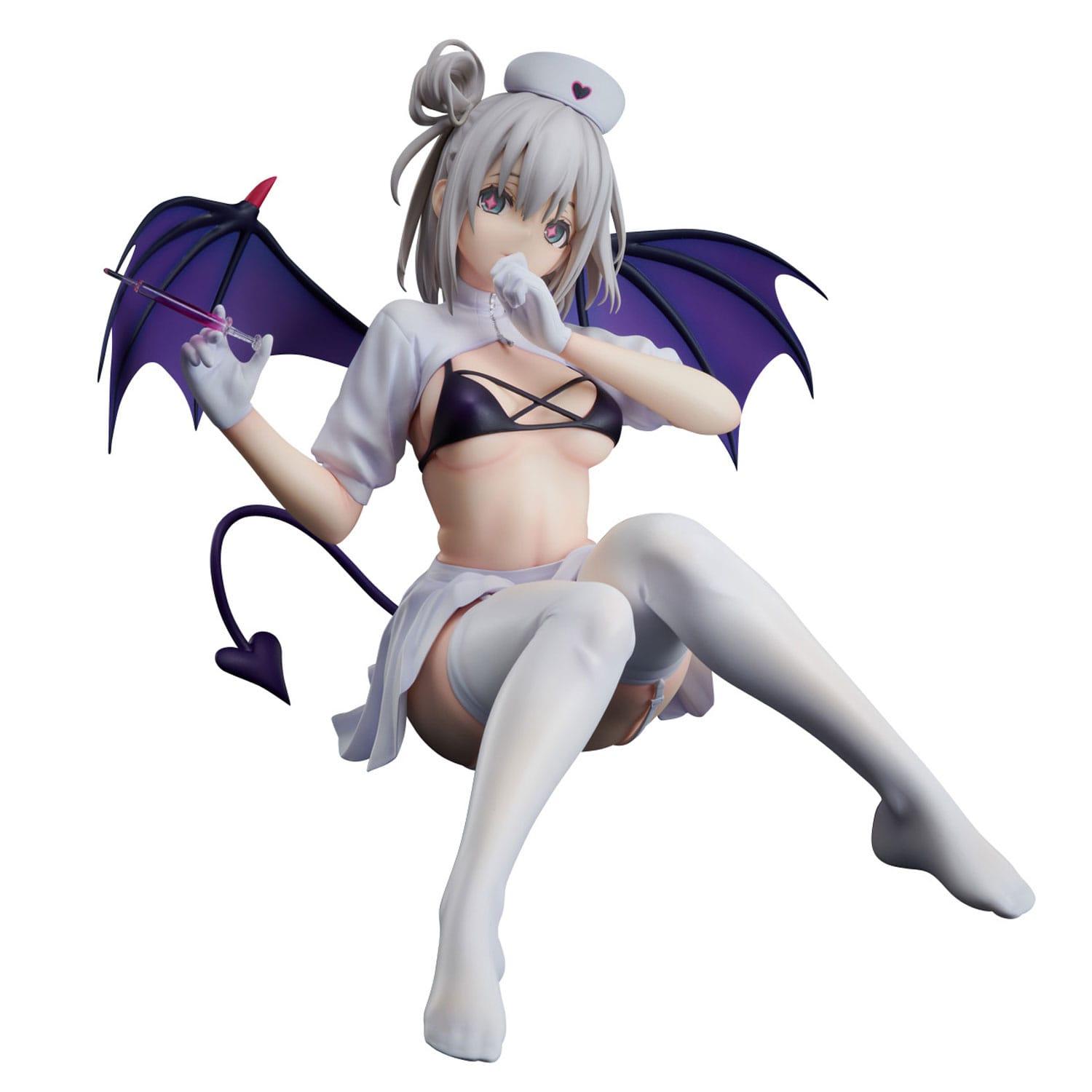 Azur Lane PVC Statue 1/4 Manchester: Midnight Devil in White 40 cm Prizefiguren Yokina