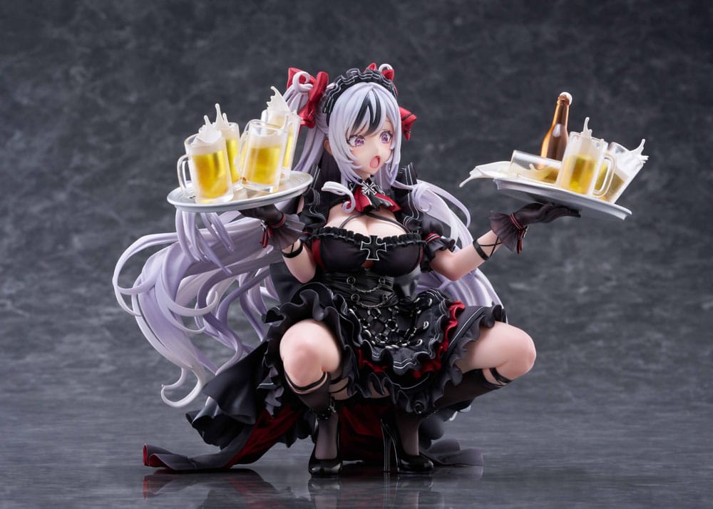 Azur Lane PVC Statue 1/7 Elbe: Time to Show Off AmiAmi Limited Edition 16 cm Scalefiguren Yokina