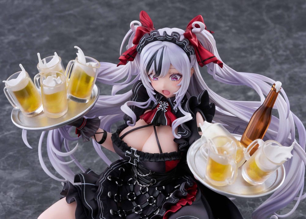 Azur Lane PVC Statue 1/7 Elbe: Time to Show Off AmiAmi Limited Edition 16 cm Scalefiguren Yokina