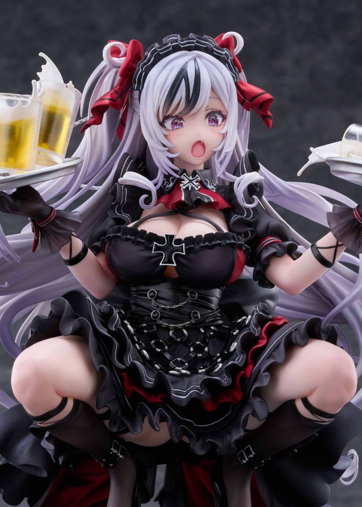 Azur Lane PVC Statue 1/7 Elbe: Time to Show Off AmiAmi Limited Edition 16 cm Scalefiguren Yokina