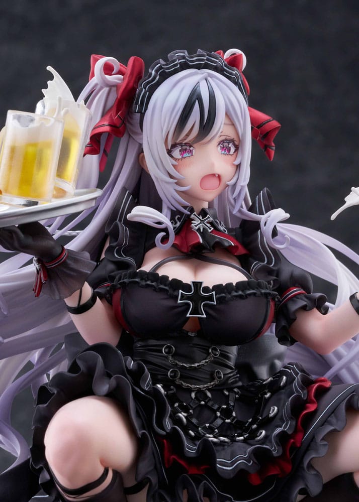 Azur Lane PVC Statue 1/7 Elbe: Time to Show Off AmiAmi Limited Edition 16 cm Scalefiguren Yokina