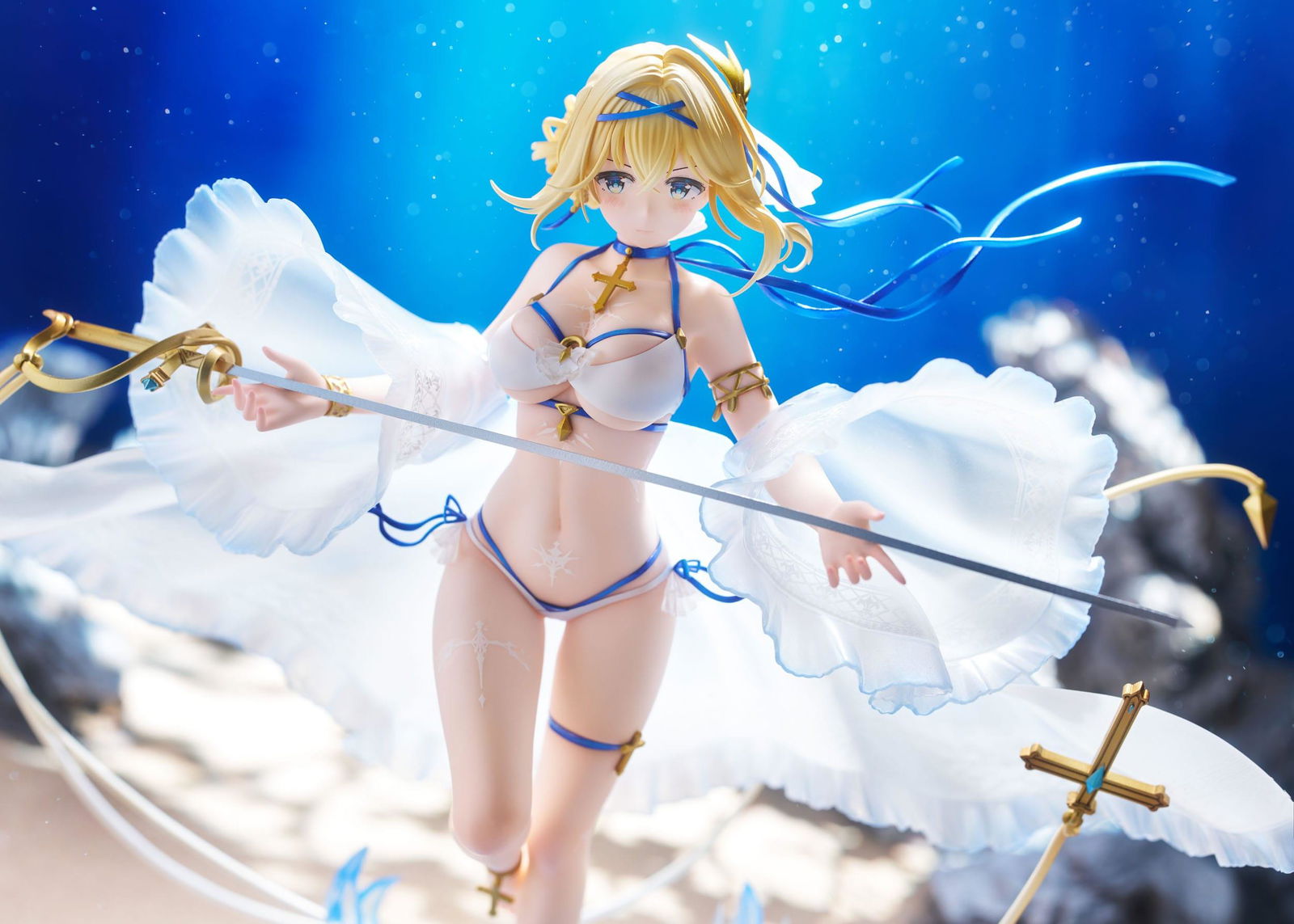 Azur Lane PVC Statue 1/7 Jeanne D'Arc Saintess of the Sea AmiAmi Limited Edition 26 cm Scalefiguren Yokina