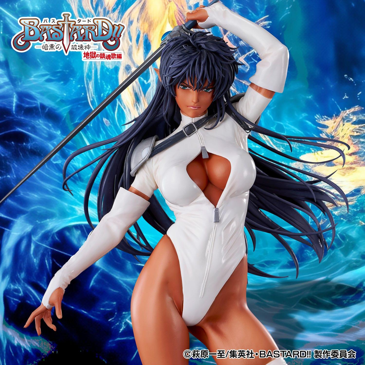 Bastard!! Ankoku no Hakai Shin Statue PVC Arches Ney 26 cm Scalefiguren Yokina
