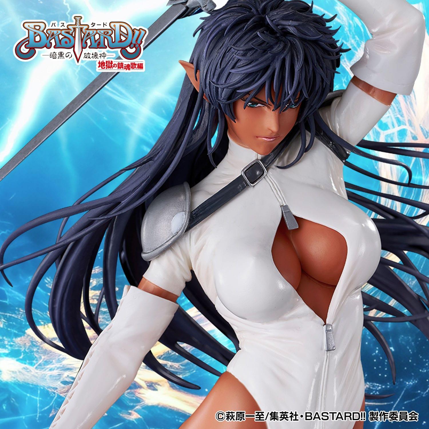 Bastard!! Ankoku no Hakai Shin Statue PVC Arches Ney 26 cm Scalefiguren Yokina