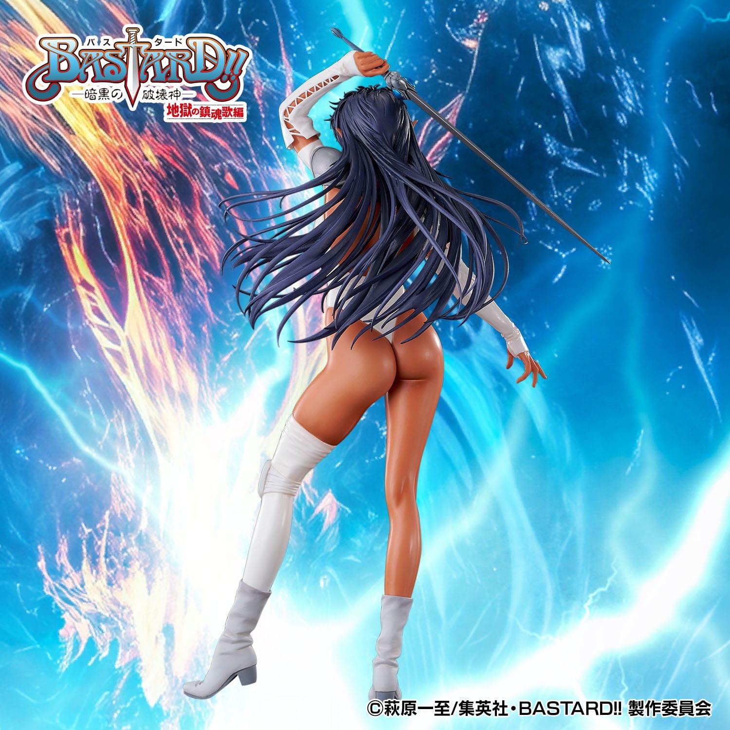 Bastard!! Ankoku no Hakai Shin Statue PVC Arches Ney 26 cm Scalefiguren Yokina