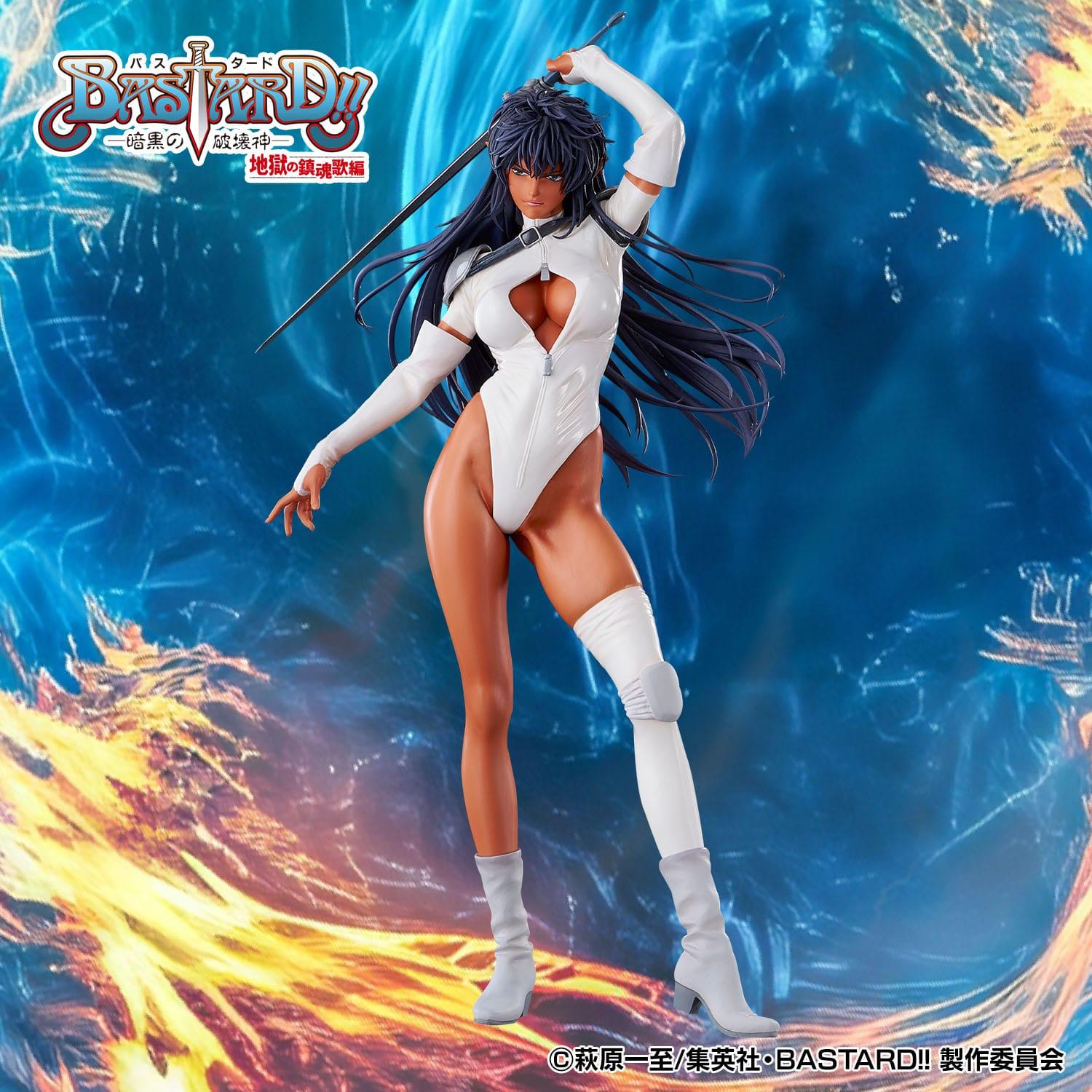 Bastard!! Ankoku no Hakai Shin Statue PVC Arches Ney 26 cm Scalefiguren Yokina
