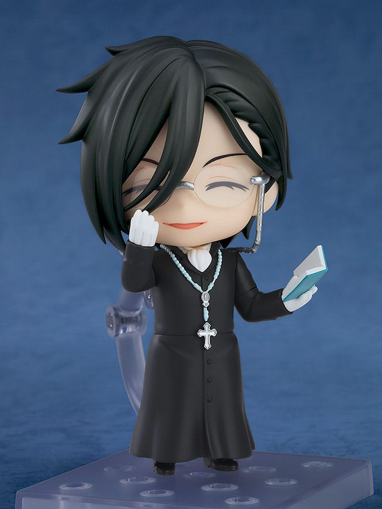 Black Butler: Boarding School Arc Nendoroid Actionfigur Sebastian Michaelis: Sapphire Owl Ver. 10 cm Nendoroids Yokina