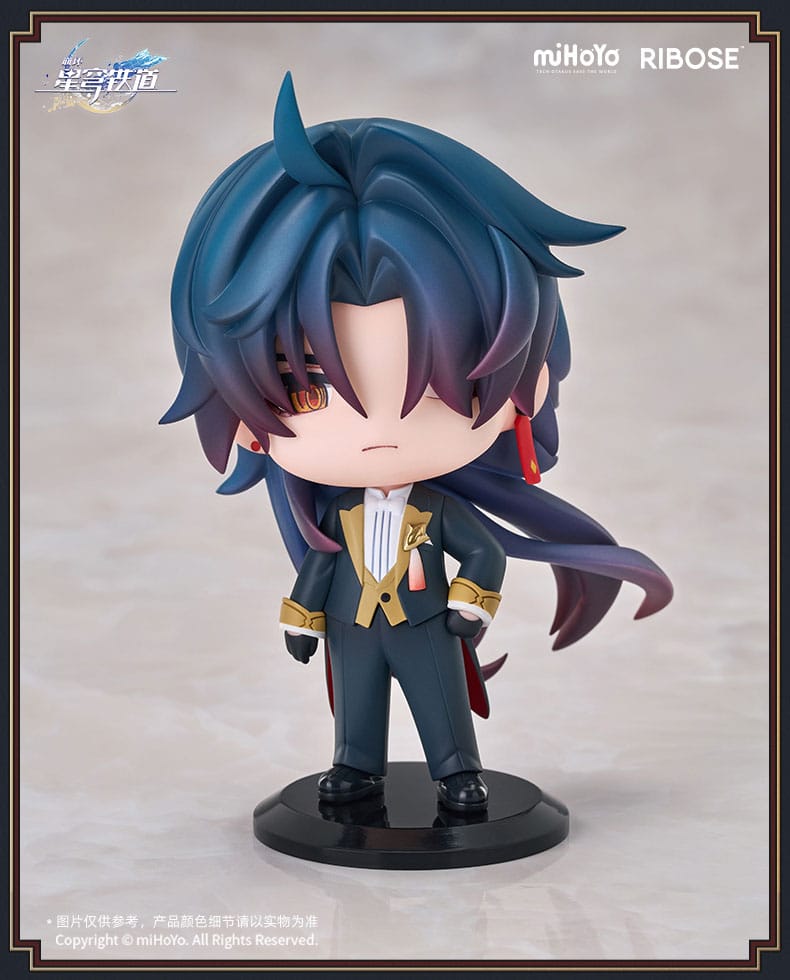 Blade Welcome to Train Tea Party Chibi Figur 8 cm Honkai: Star Rail Minifiguren Yokina
