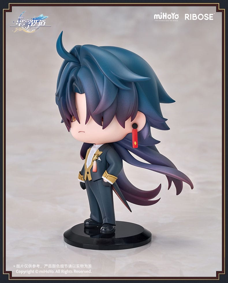 Blade Welcome to Train Tea Party Chibi Figur 8 cm Honkai: Star Rail Minifiguren Yokina