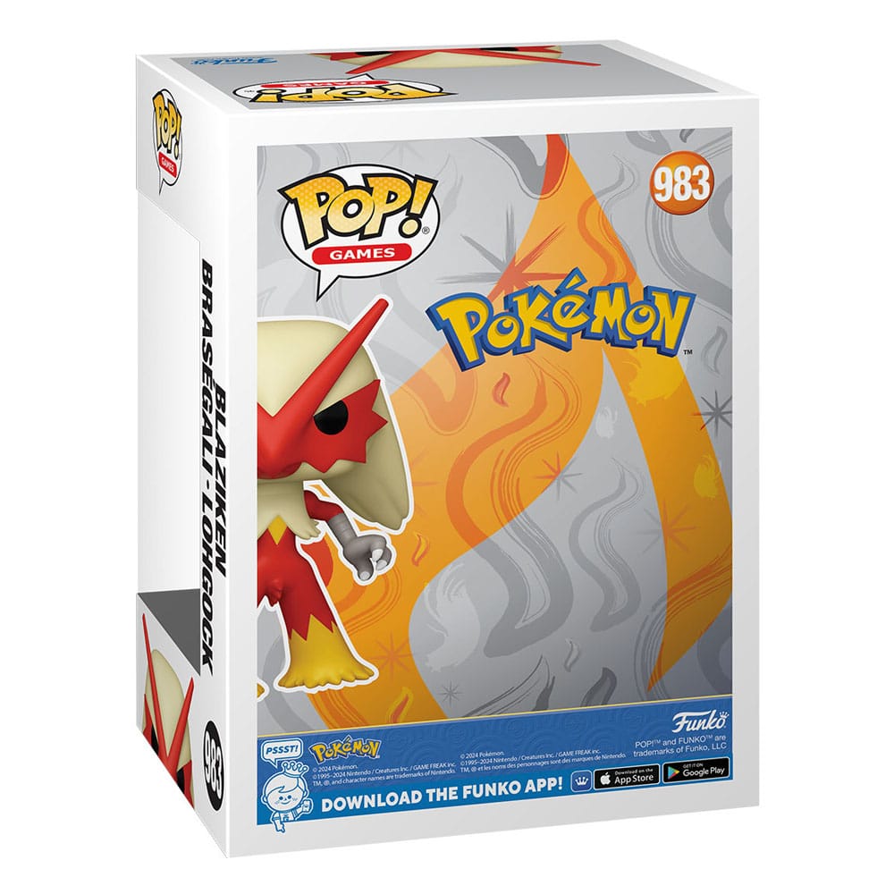 Blaziken (EMEA) POP! Games Vinyl Figur 9 cm Pokemon Funko POP! Yokina