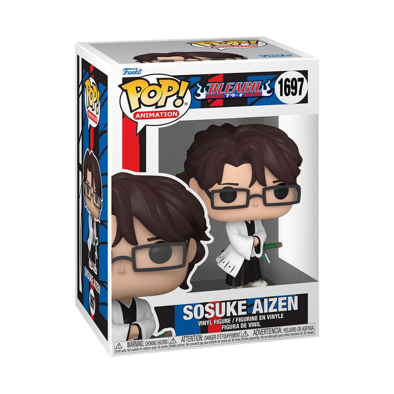 Bleach POP! Animation Vinyl Figur Aizen 9 cm Funko POP! Yokina
