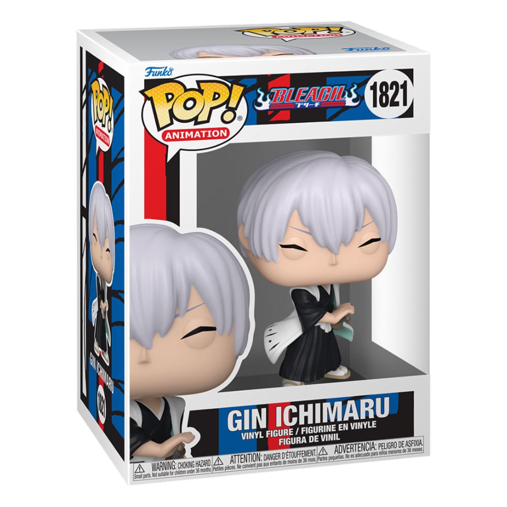Bleach POP! Animation Vinyl Figur Gin Ichimaru 9 cm Funko POP! Yokina