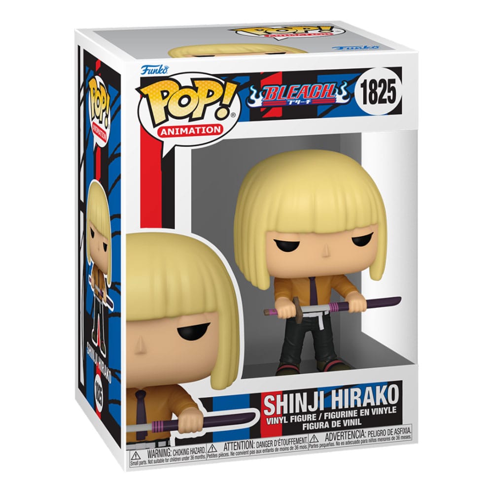 Bleach POP! Animation Vinyl Figur Shinji Hirako 9 cm Funko POP! Yokina