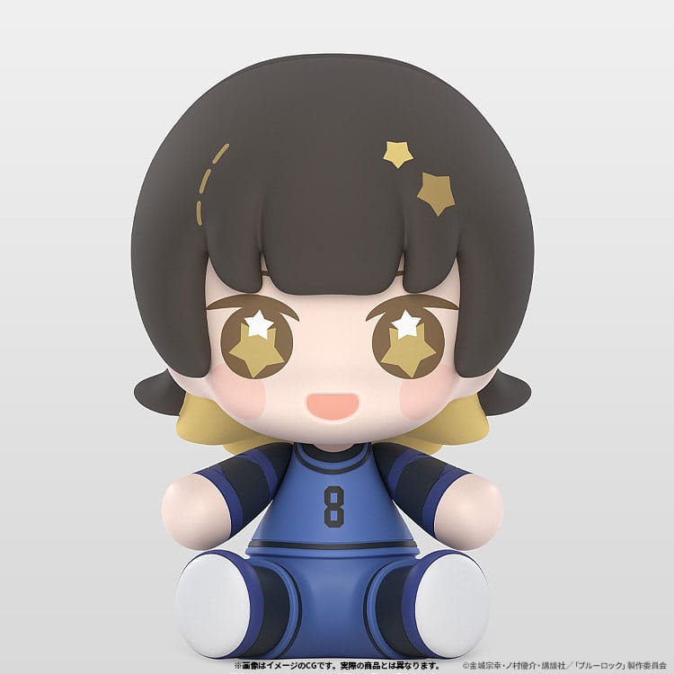 Blue Lock Huggy Good Smile Chibi Figur Bachira Meguru 6 cm Minifiguren Yokina