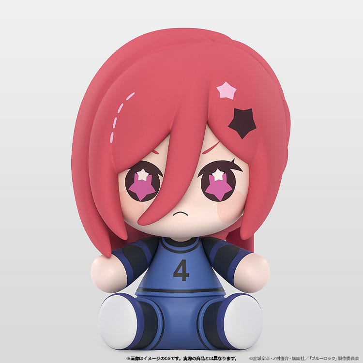 Blue Lock Huggy Good Smile Chibi Figur Chigiri Hyoma 6 cm Minifiguren Yokina