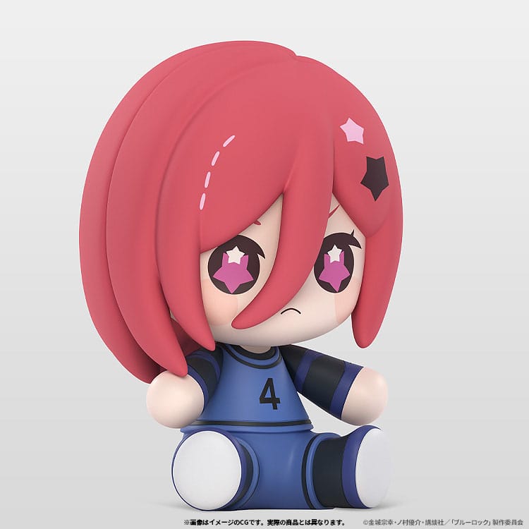 Blue Lock Huggy Good Smile Chibi Figur Chigiri Hyoma 6 cm Minifiguren Yokina