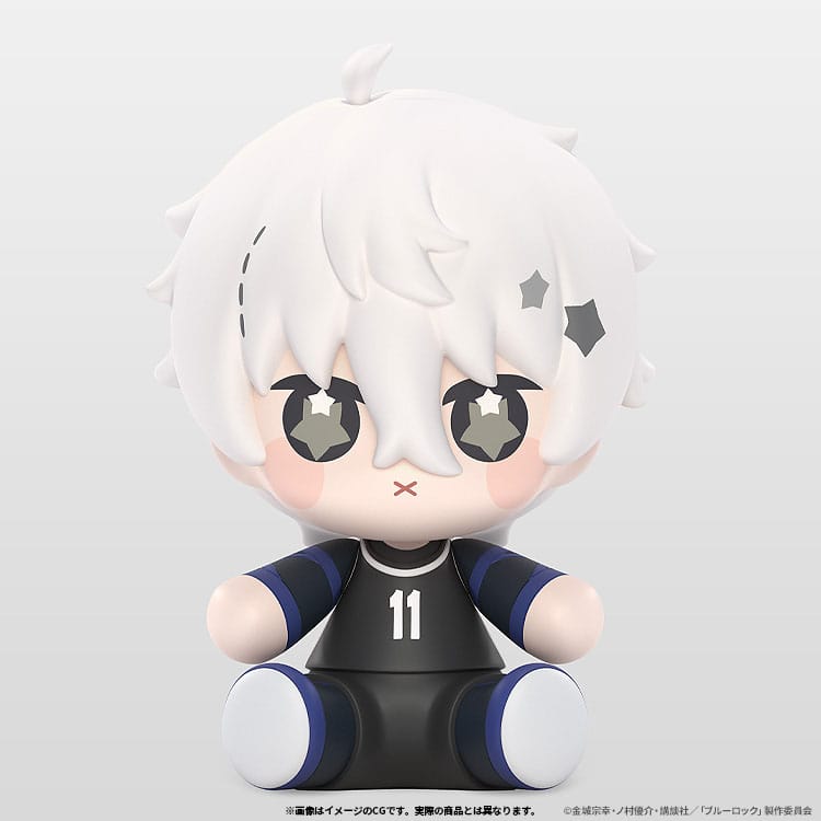 Blue Lock Huggy Good Smile Chibi Figur Nagi Seishiro 6 cm Minifiguren Yokina