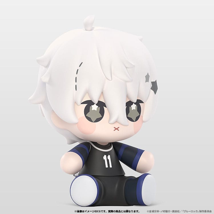 Blue Lock Huggy Good Smile Chibi Figur Nagi Seishiro 6 cm Minifiguren Yokina