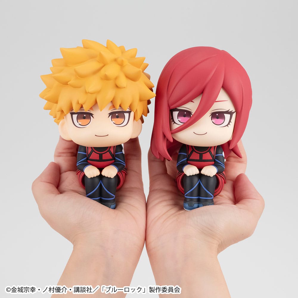Blue Lock Look Up PVC Statue Rensuke Kunigami & Hyoma Chigiri Second Selection Ver. 11 cm (with gift) Prizefiguren Yokina